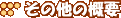 ���̑��̊T�v